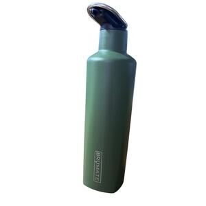 BruMate ReHydration Mini 16 ounce insulated Water bottle in OD Green